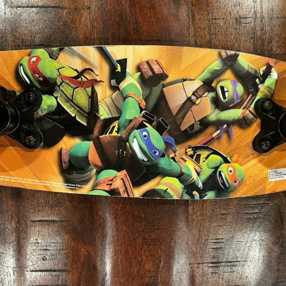 Vtg‎ 2014 Teenage Mutant Ninja Turtles TMNT Nickelodeon Skateboard Bravo Sports